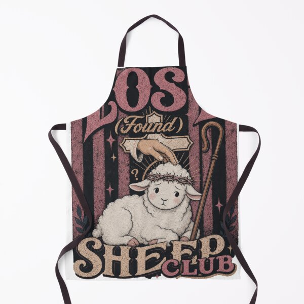 Item preview, Wandering Lamb Guided Spiritual Club Graphic designed and sold by Tsugraf Designs.