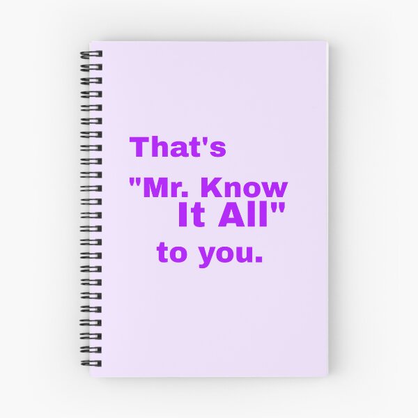 Item preview, Mr. Know It All  designed and sold by Salisha Wheeler.