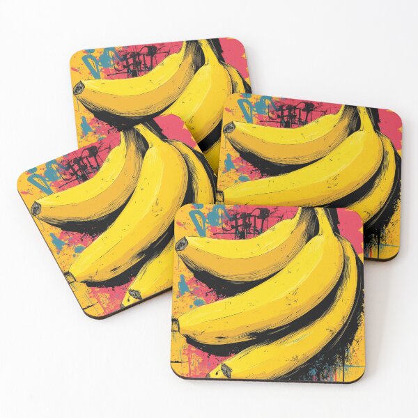 Item preview, Pop Art Banana Graffiti designed and sold by drizzd.