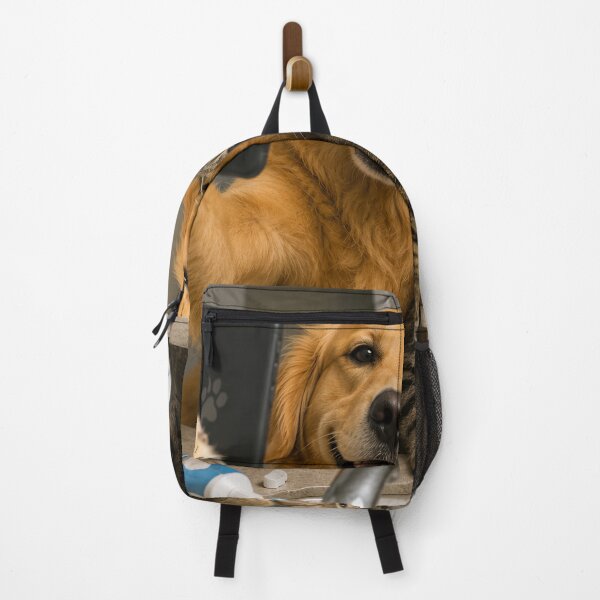 Item preview, Bathroom Selfie Gone Wrong – Funny Dog & Cat designed and sold by GARAPROMOCIONES.