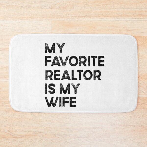 Item preview, My Favorite Realtor Is My Wife Funny Husband  | Proud Realtor Wife Gift | Real Estate Humor designed and sold by 76Valeria.