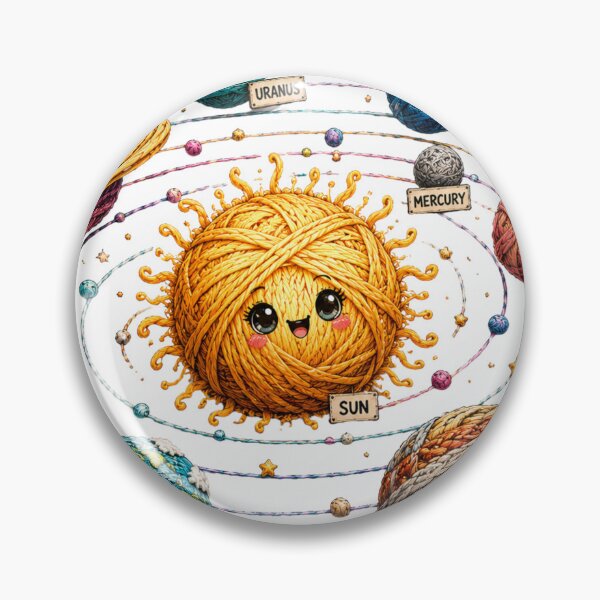 Item preview, The Yarniverse – A Yarn Solar System designed and sold by OneDotSpot.