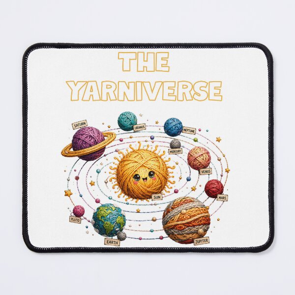 Item preview, The Yarniverse – A Yarn Solar System designed and sold by OneDotSpot.