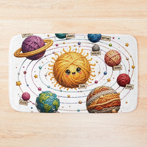 Item preview, The Yarniverse – A Yarn Solar System designed and sold by OneDotSpot.