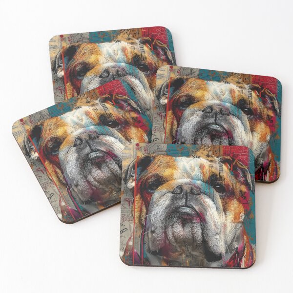 Item preview, English Bulldog Urban Art designed and sold by drizzd.