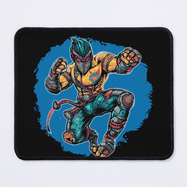 Item preview, Cyberpunk Luchador JHerrera Anime Art | Wrestler Character Design designed and sold by Coder-T.