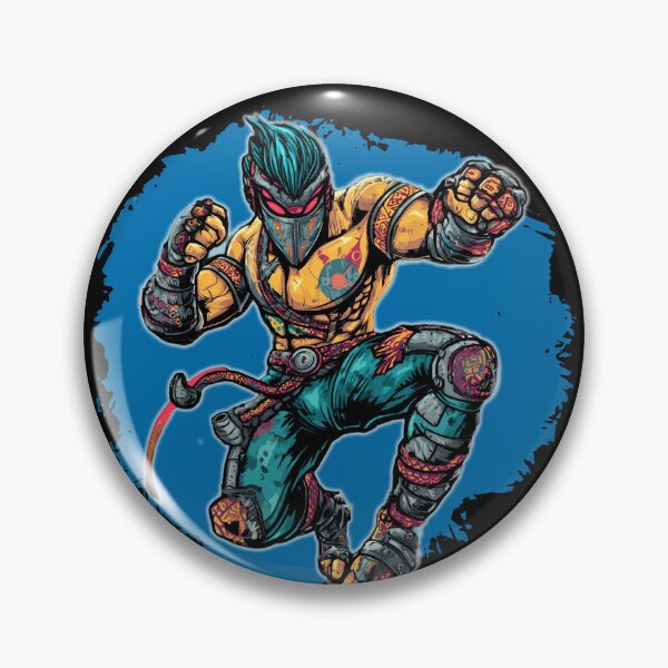 Item preview, Cyberpunk Luchador JHerrera Anime Art | Wrestler Character Design designed and sold by Coder-T.