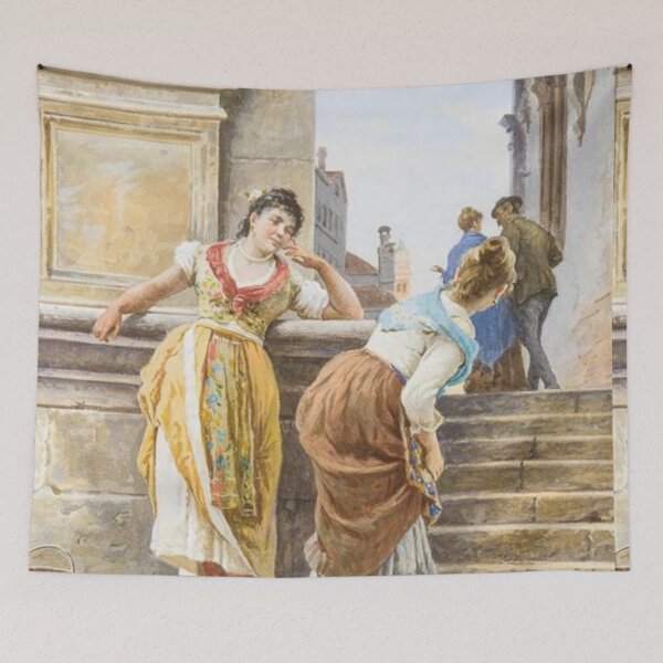 Aperçu de l'œuvre Conversation à Venise créée et vendue par SharonTheFirst.
