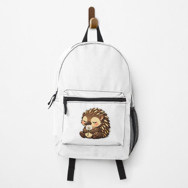 Item preview, Cute Little Hedgehog Smelling Dandelion Flower designed and sold by Owcomm.
