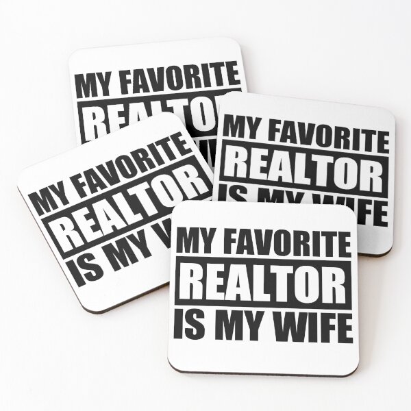 Item preview, My Favorite Realtor Is My Wife Funny Husband  | Proud Realtor Wife Gift | Real Estate Humor designed and sold by 76Valeria.