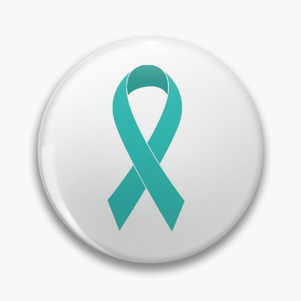 Item preview,  Ovarian Cancer Ribbon, Ovarian Cancer, Teal Ribbon designed and sold by BlueDiamond-19.