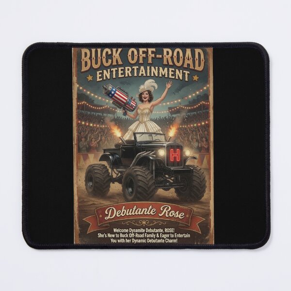 Item preview, Buck Off-Road - Vintage Rewind: Debutante Rose designed and sold by PESCORAN.