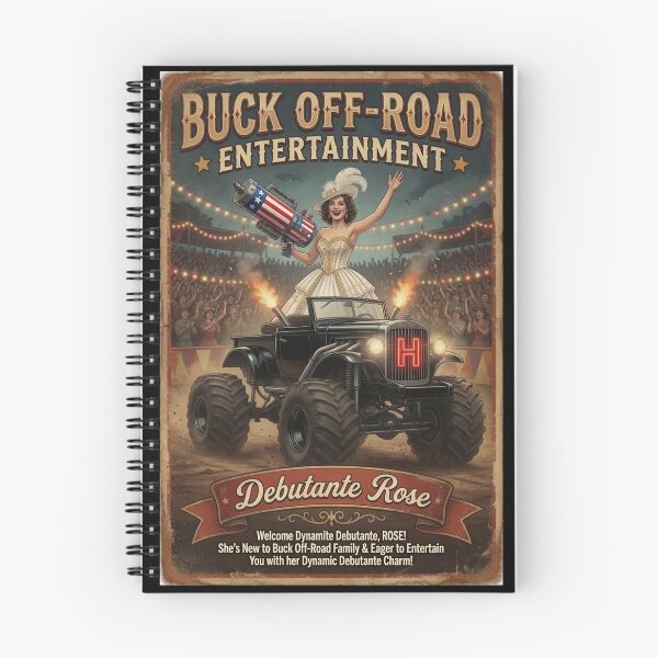 Item preview, Buck Off-Road - Vintage Rewind: Debutante Rose  designed and sold by PESCORAN.