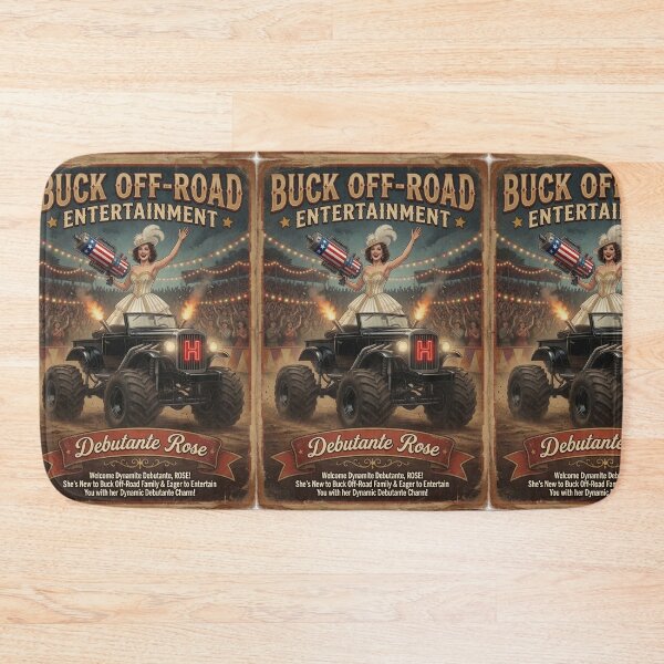 Item preview, Buck Off-Road - Vintage Rewind: Debutante Rose  designed and sold by PESCORAN.