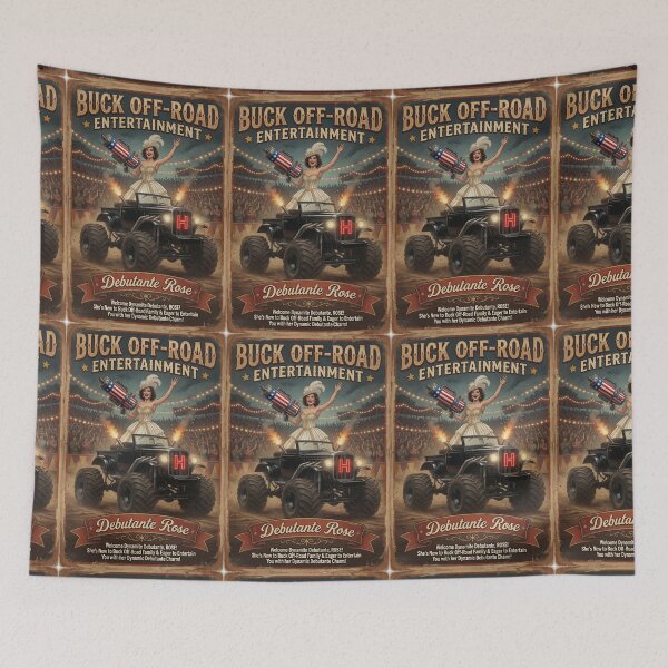 Item preview, Buck Off-Road - Vintage Rewind: Debutante Rose  designed and sold by PESCORAN.