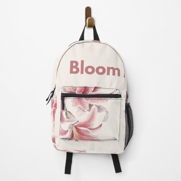 Item preview, Bloom Anyway | Floral Motivational Quote | Pink Lily Botanical Aesthetic designed and sold by NOUURRRR.