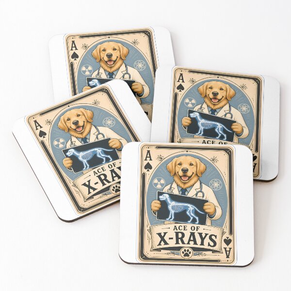 Item preview, Ace of X-Rays – Funny Veterinary Radiology Playing Card Design designed and sold by Bettybee00.