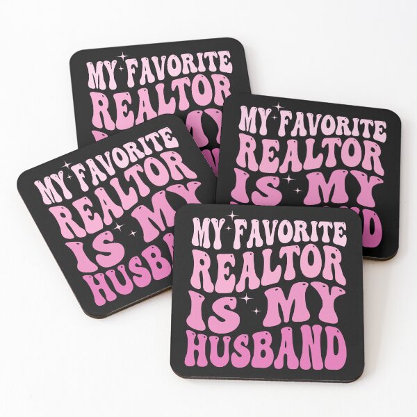 Item preview, My Favorite Realtor Is My Husband Funny Wife | Proud Realtor Husband Gift | Real Estate Humor designed and sold by 76Valeria.
