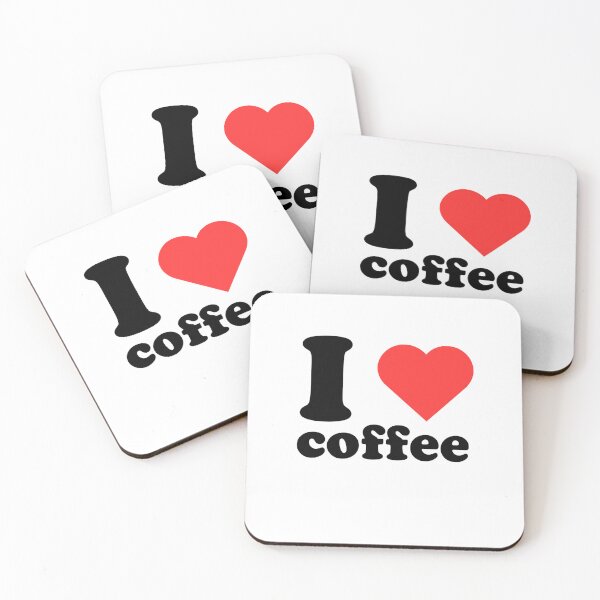 Item preview, I love coffee designed and sold by ☆printsbytony☆.