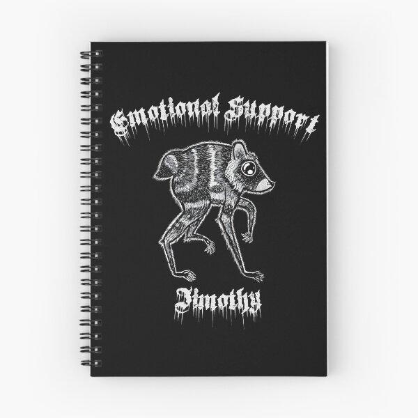 Item preview, Emotional Support Jimothy (For Black Backgrounds) designed and sold by Mercurial Whims by Jen.