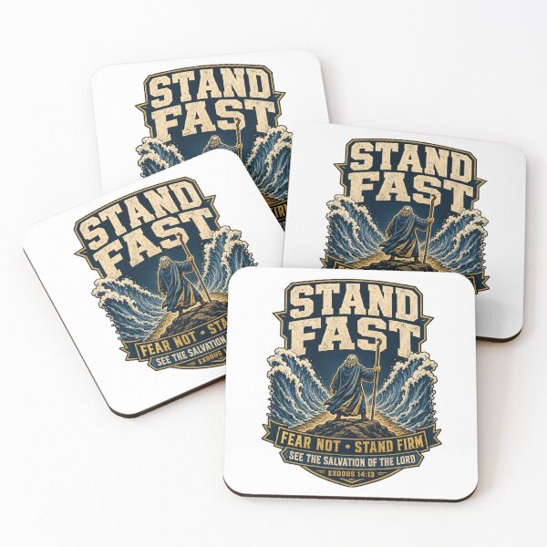 Item preview, Stand Fast – Exodus 14:13 Christian Faith T-Shirt designed and sold by HenryJames, LLC.