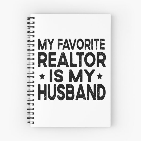 Item preview, My Favorite Realtor Is My Husband Funny Wife | Proud Realtor Husband Gift | Real Estate Humor designed and sold by 76Valeria.