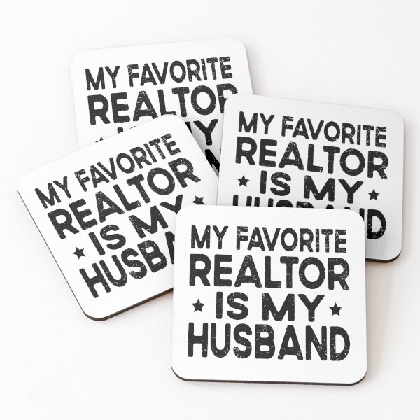 Item preview, My Favorite Realtor Is My Husband Funny Wife | Proud Realtor Husband Gift | Real Estate Humor designed and sold by 76Valeria.