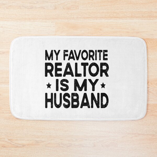Item preview, My Favorite Realtor Is My Husband Funny Wife | Proud Realtor Husband Gift | Real Estate Humor designed and sold by 76Valeria.