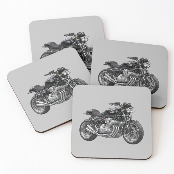 Item preview, Classic Honda CBX 1000 Six Cylinder Cafe Racer Motorcycle Illustration designed and sold by Motorline44.