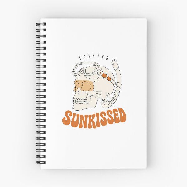 Item preview, Forever Sunkissed Snorkel Skull Groovy Beach Goth designed and sold by chattsuede.