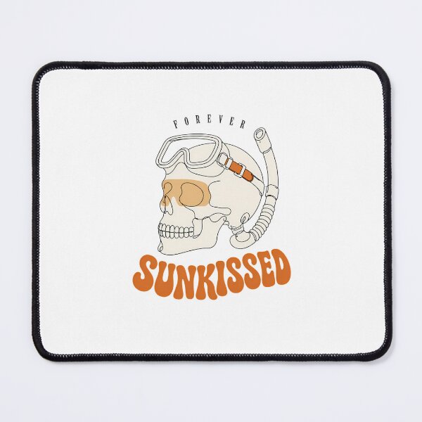 Item preview, Forever Sunkissed Snorkel Skull Groovy Beach Goth designed and sold by chattsuede.