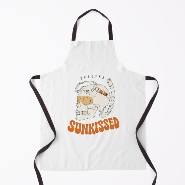Item preview, Forever Sunkissed Snorkel Skull Groovy Beach Goth designed and sold by chattsuede.