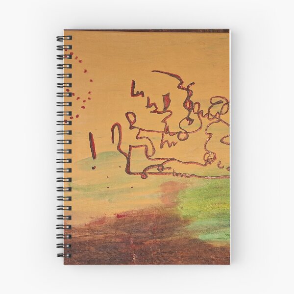 Item preview, Intuitive writing pigment art designed and sold by Dr. Gabriella Korosi.
