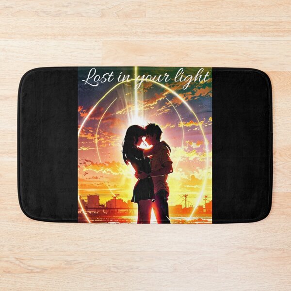 Item preview, Lost in Your Light – Romantic Anime Couple Sunset Illustration, Cinematic Silhouette Aesthetic Art, Manga Lovers Gift Graphic Sticker designed and sold by SmartPuns.