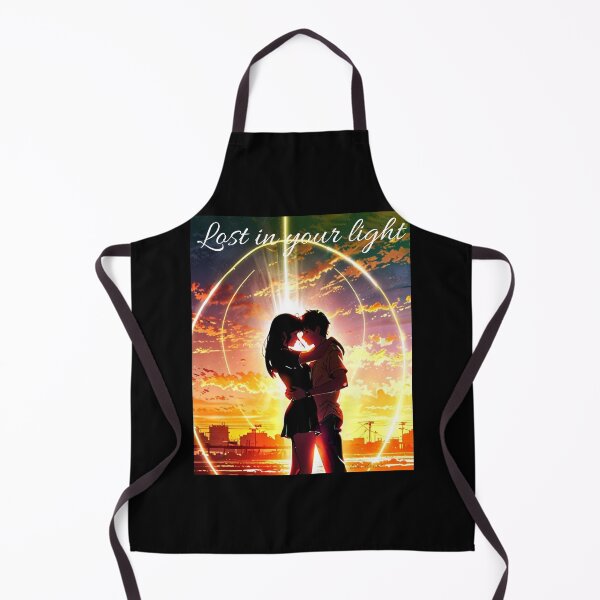 Item preview, Lost in Your Light – Romantic Anime Couple Sunset Illustration, Cinematic Silhouette Aesthetic Art, Manga Lovers Gift Graphic Sticker designed and sold by SmartPuns.