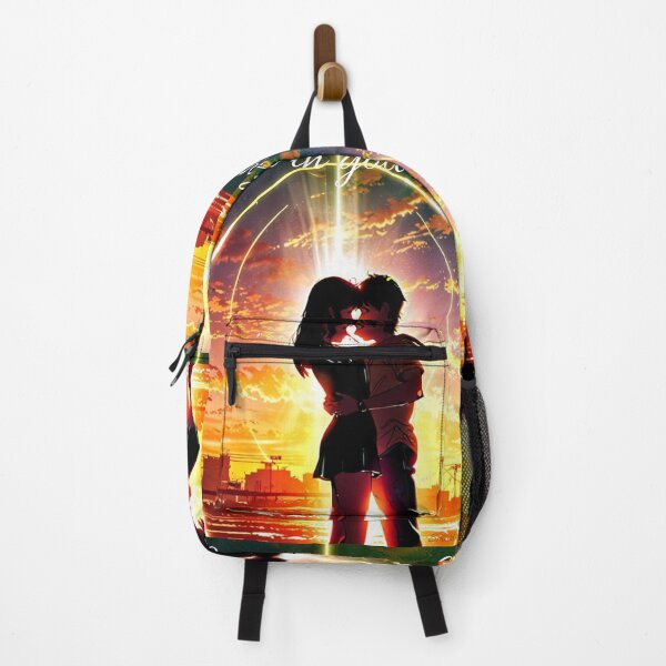 Item preview, Lost in Your Light – Romantic Anime Couple Sunset Illustration, Cinematic Silhouette Aesthetic Art, Manga Lovers Gift Graphic Sticker designed and sold by SmartPuns.