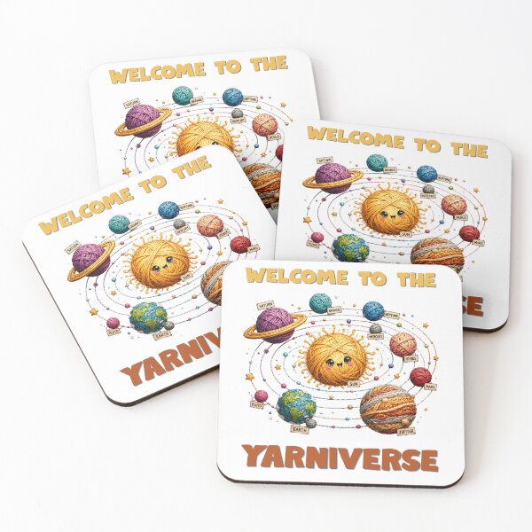 Item preview, Welcome to the Colorful Yarniverse designed and sold by OneDotSpot.