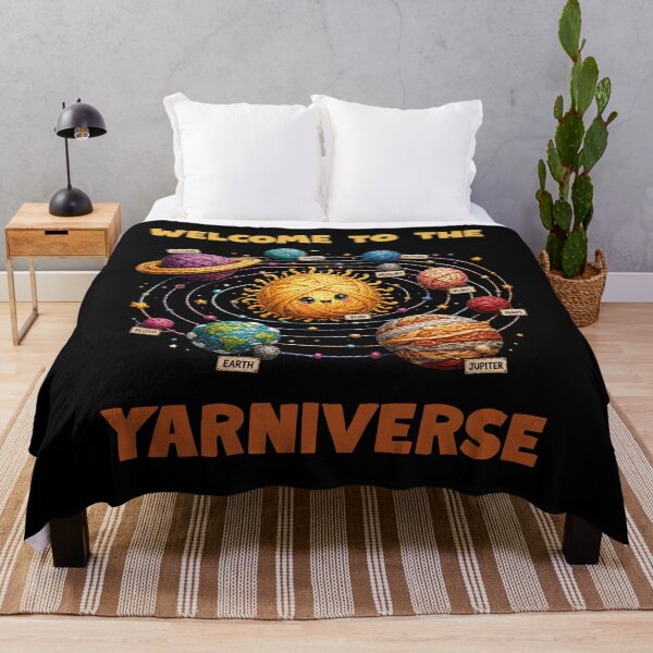Item preview, Welcome to the Colorful Yarniverse designed and sold by OneDotSpot.