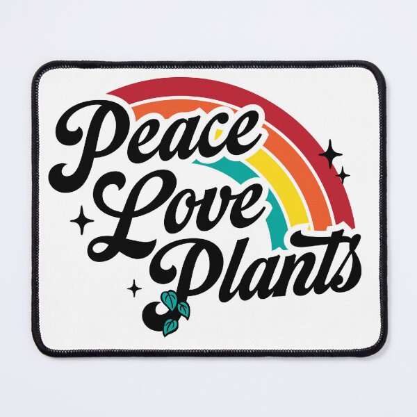 Item preview, Peace Love and Plants designed and sold by BigBleuDesign.