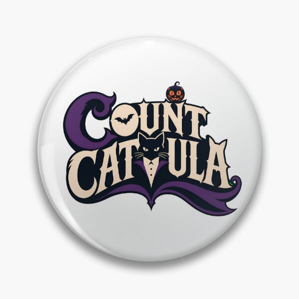 Item preview, Vampire Feline Halloween Spooky Typography designed and sold by chattsuede.