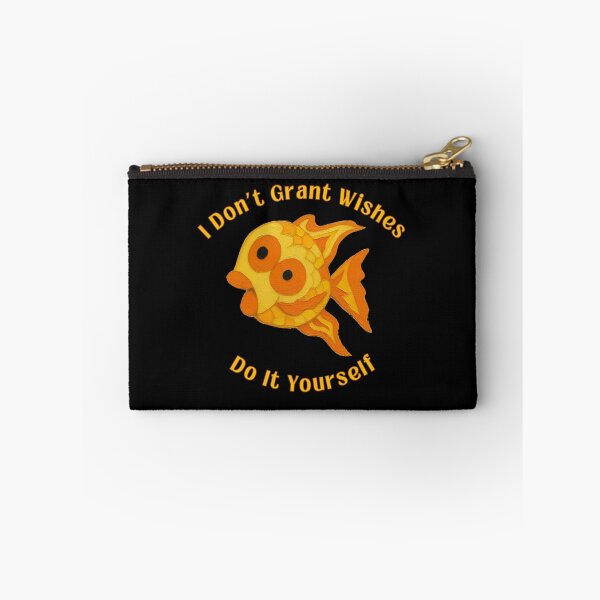 Item preview, I Don't Grant Wishes - Do It Yourself - Funny Goldfish Quote designed and sold by PatykArt.