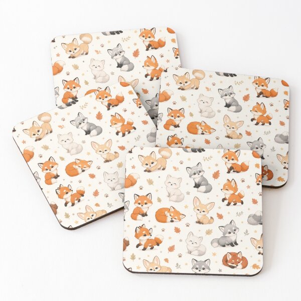 Item preview, Cute foxes  designed and sold by CrazyEchos.