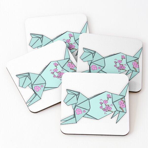 Item preview, Sakura Origami Kitty  designed and sold by ShopOfNightmare.