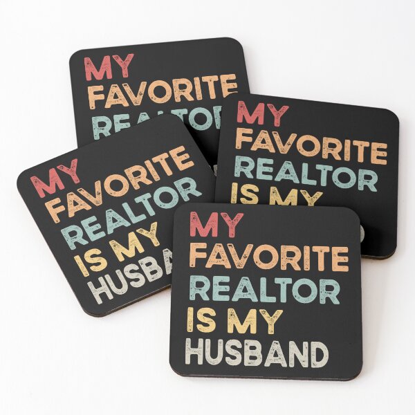 Item preview, My Favorite Realtor Is My Husband Funny Wife | Proud Realtor Husband Gift | Real Estate Humor designed and sold by 76Valeria.