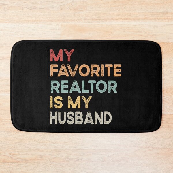 Item preview, My Favorite Realtor Is My Husband Funny Wife | Proud Realtor Husband Gift | Real Estate Humor designed and sold by 76Valeria.