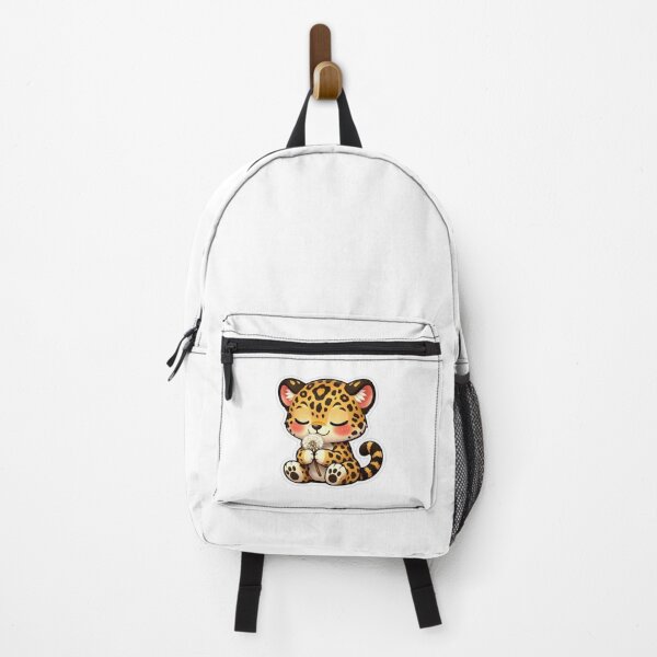 Item preview, Cute Baby Leopard Smelling A Dandelion designed and sold by Owcomm.