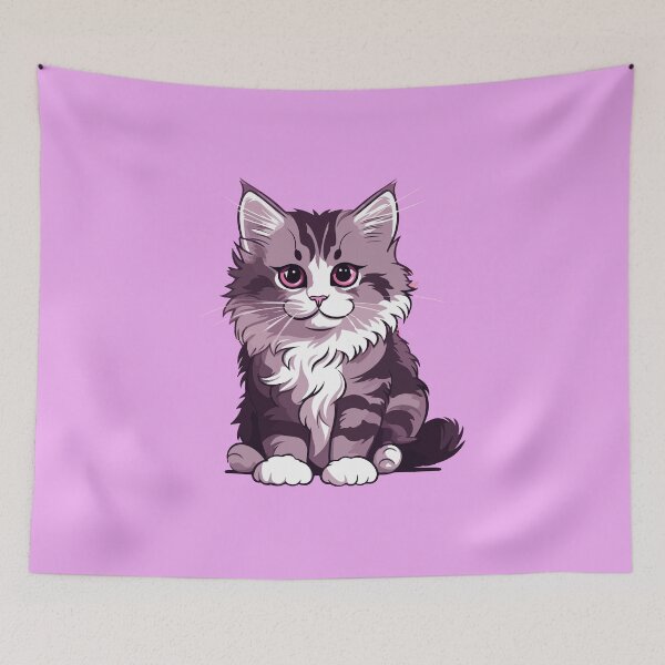 Item preview, Cute Kitten – Adorable Playful Cat Design designed and sold by GalaxyHaven.