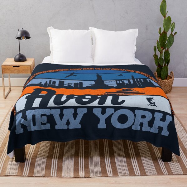 Item preview, Avon New York Sunset Retro Vintage Local Pride Logo designed and sold by CRHPOD20.