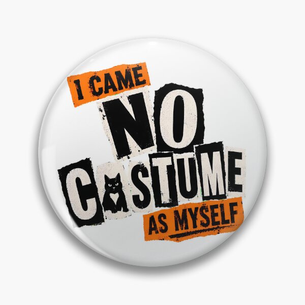 Item preview, No Costume As Myself Halloween Feline Statement designed and sold by chattsuede.
