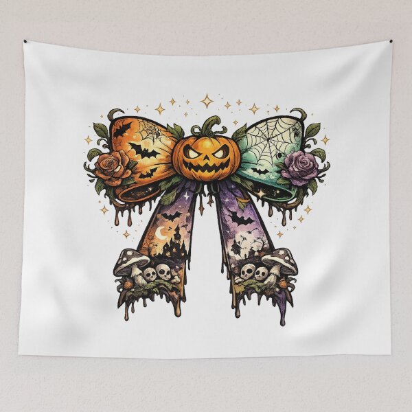 Item preview, Spooky-Pumpkin-Ribbon designed and sold by afr-saad.
